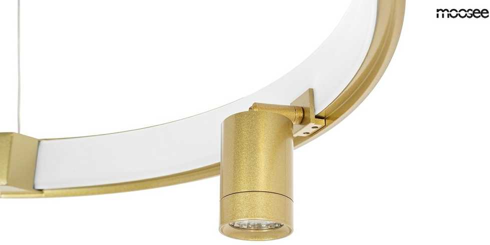 48,3W LED pakabinamas šviestuvas CIRCLE SPOT 60, aukso sp., 3000K