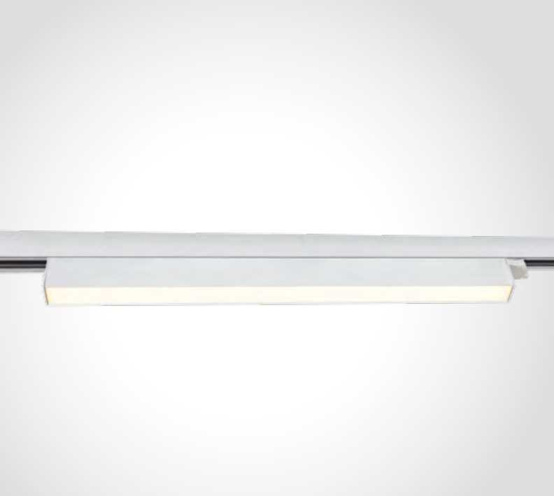 48W LED linijinis bėgelio šviestuvas, baltas, 3000/4200/6500K, 65028CT/W/V