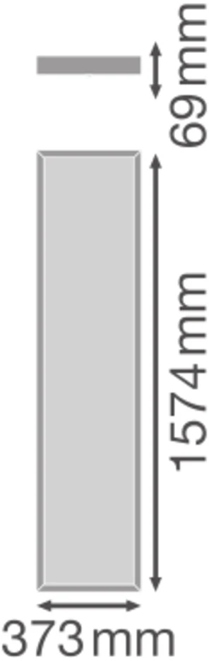 Ledvance 48W LED panelė PL SF, balta, 3000/4000K, 1574x373mm, DALI, UGR19