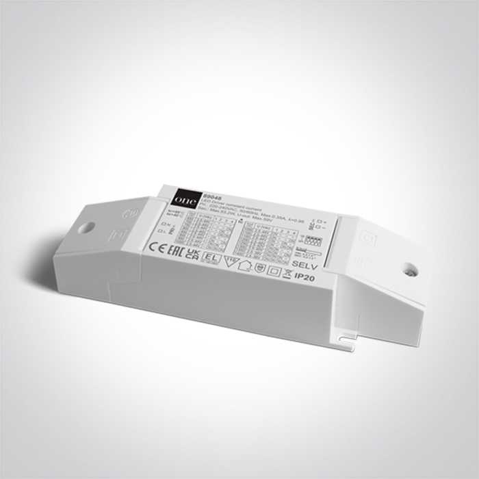 50W LED maitinimo šaltinis, 650-1400mA, IP20, 89048