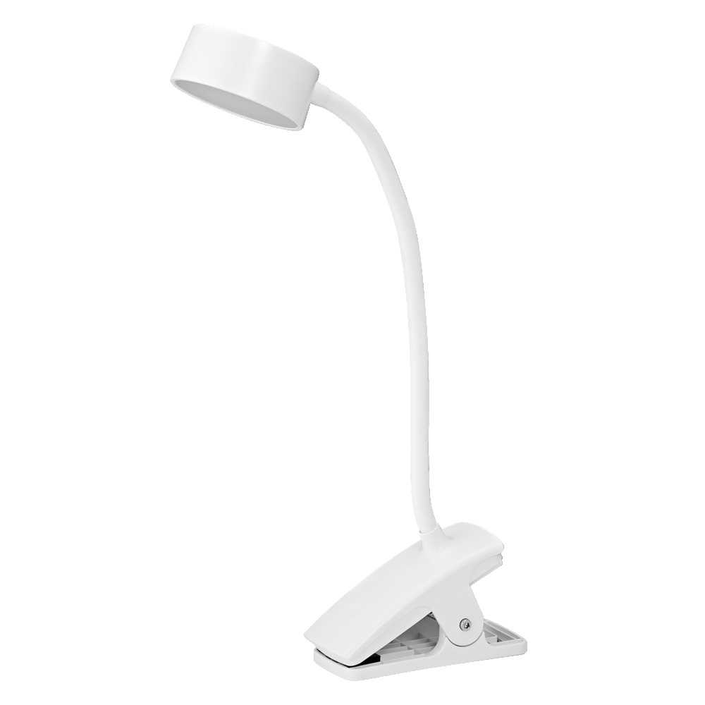4,8W LED stalo šviestuvas OFFICE LINE USB, baltas, 3000/6500K, dimeriuojamas