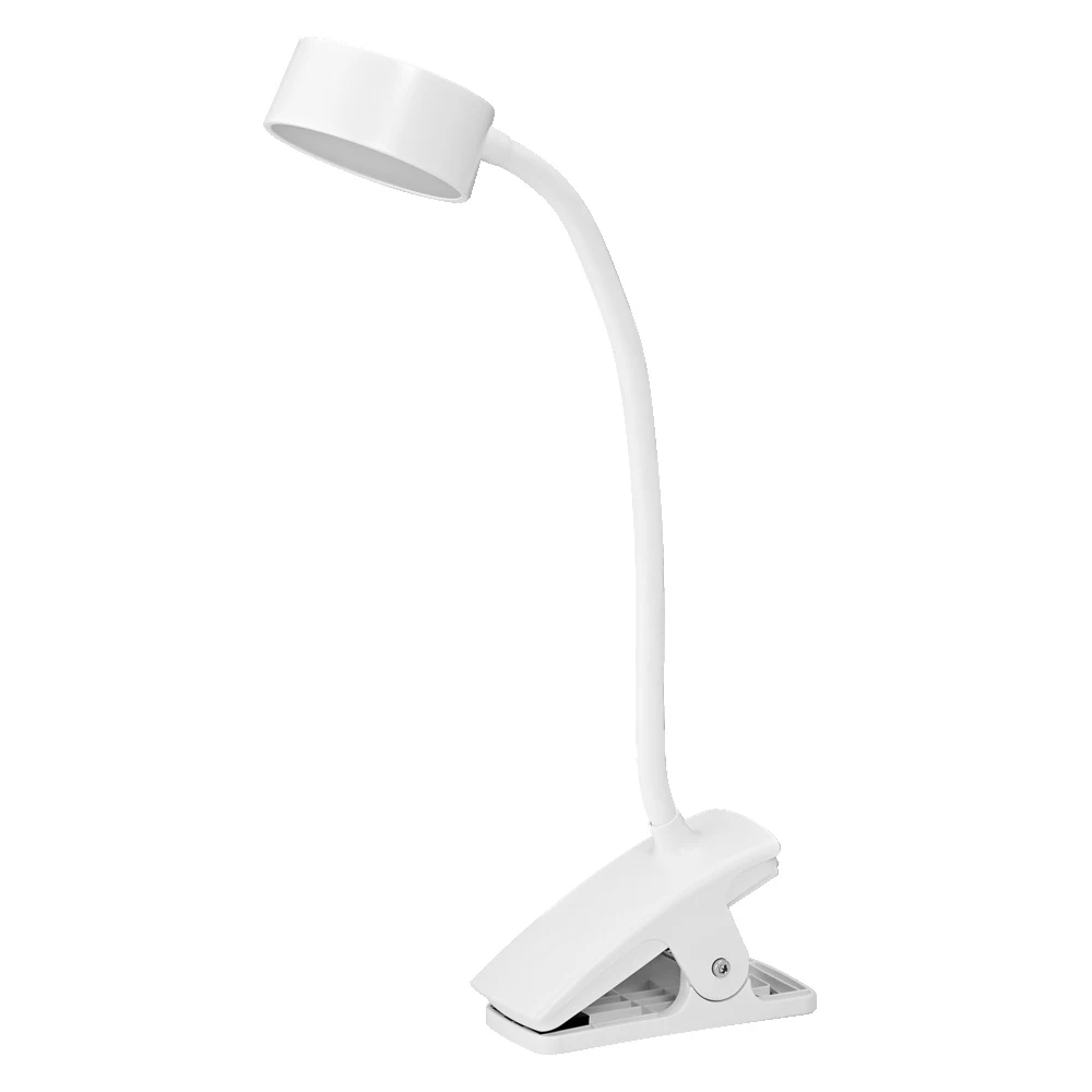 4,8W LED stalo šviestuvas OFFICE LINE USB, baltas, 3000/6500K, dimeriuojamas