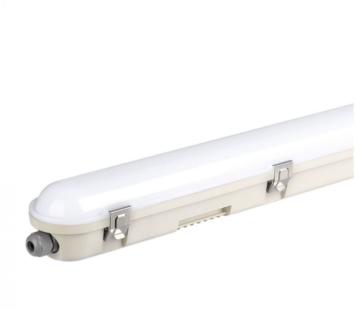 Lubinis šviestuvas V-tac 48W LED T8 šviestuvas, 150cm, baltas, 6400K, su judesio davikliu
