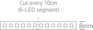 4,8W/m LED juosta, mėlyna šviesos sp., 5m ritė, 7820/BL