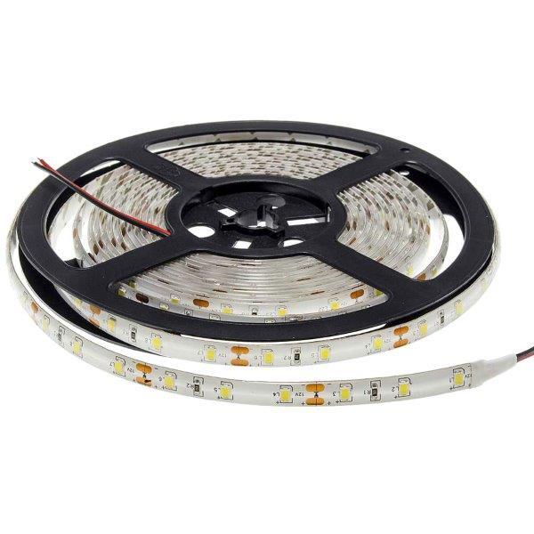 4.8W/m LED juosta OPTONICA, 12V, raudona šviesos sp., 60 LED/m, IP65. 5 metrų ritė.