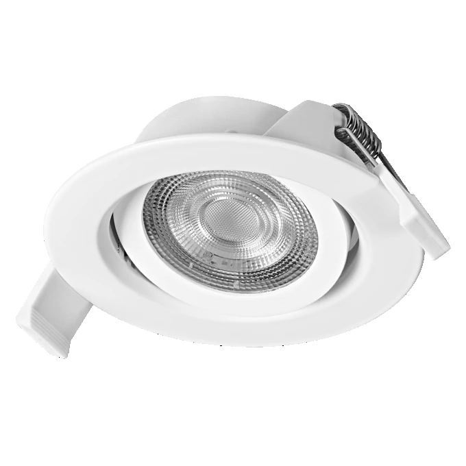 4,9W LED įleidžiamas šviestuvas SPOT, baltas, 2700K, dimeriuojamas, 3vnt. komplekte