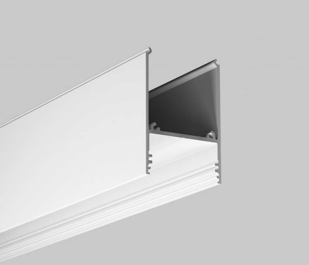 4m LED juostos profilis COMBO30-01, baltas