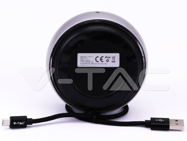 4W Bluetooth garsiakalbis, pilkas