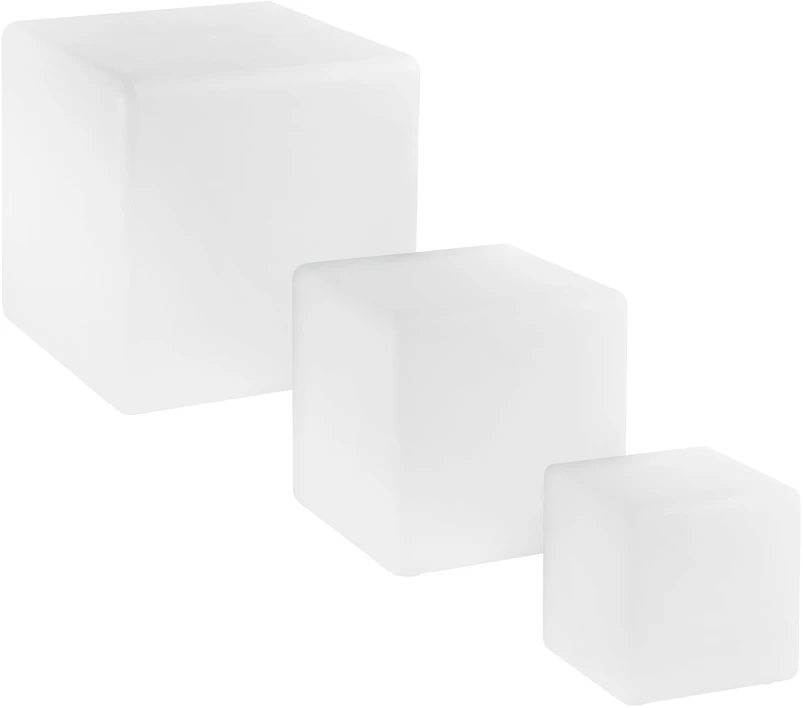 4W LED įkraunamas lauko šviestuvas GECO, baltas, RGB, dimeriuojamas, IP65