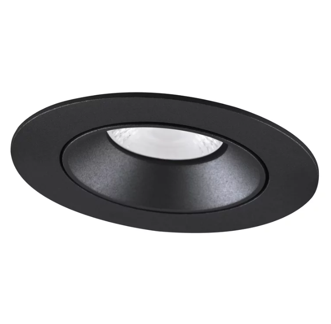 4W LED įleidžiamas šviestuvas SP AIR ADJ, juodas, 2700K, dimeriuojamas, reguliuojamas