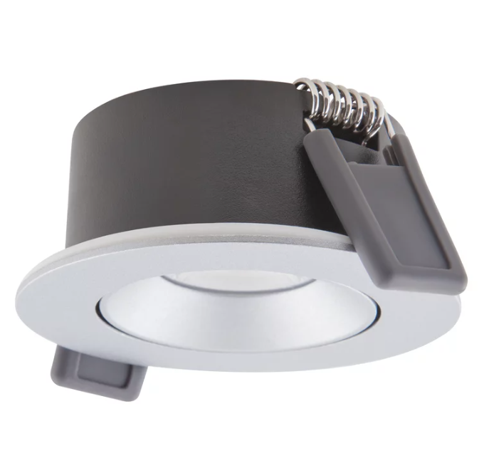 4W LED įleidžiamas šviestuvas SP AIR ADJ, sidabro sp., 3000K, dimeriuojamas, reguliuojamas