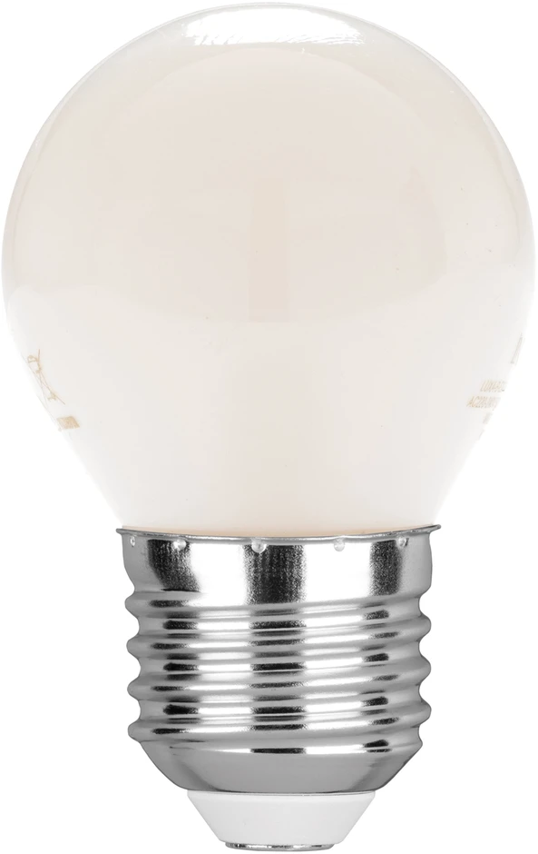 4W LED lemputė, balta, E27, 2700K