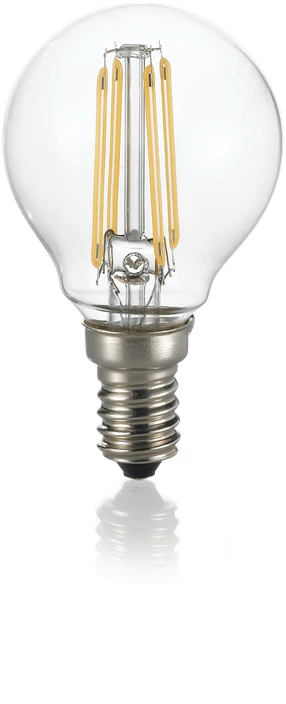 4W LED lemputė E14, 4000K, skaidri, 153926