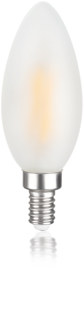 4W LED lemputė, E14, balta, 3000K, 326610
