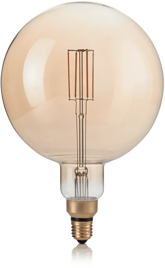 4W LED lemputė E27, 2200K, gintaro spalvos, 130187