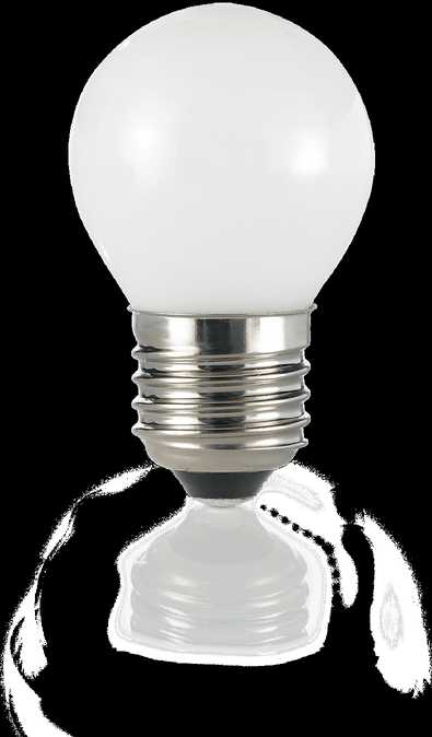 4W LED lemputė E27, 3000K, balta, 101286