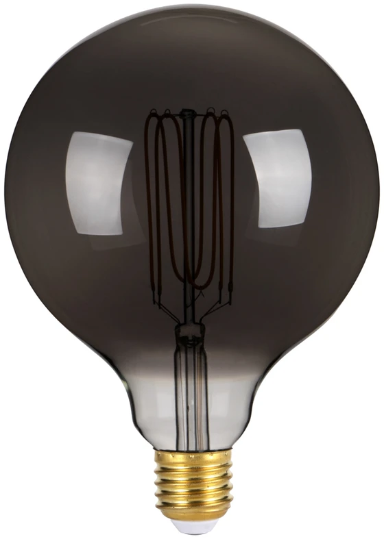 4W LED lemputė, E27, dūmų sp., 2200K, dimeriuojama