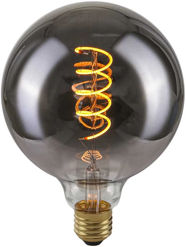 Italux 4W LED lemputė, G125, E27, dūmų sp., 2200K, dimeriuojama