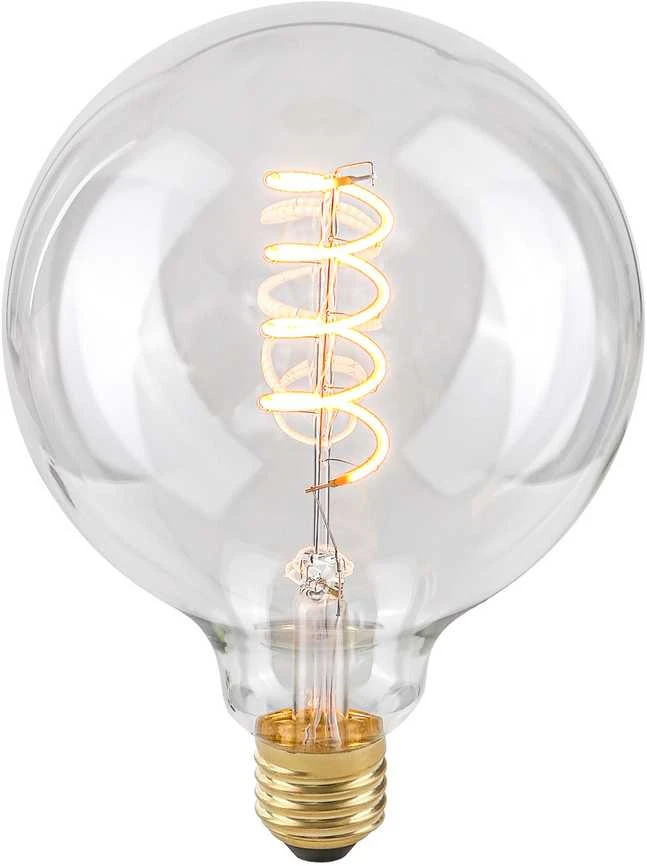 Italux 4W LED lemputė, G125, E27, skaidri, 2200K, dimeriuojama