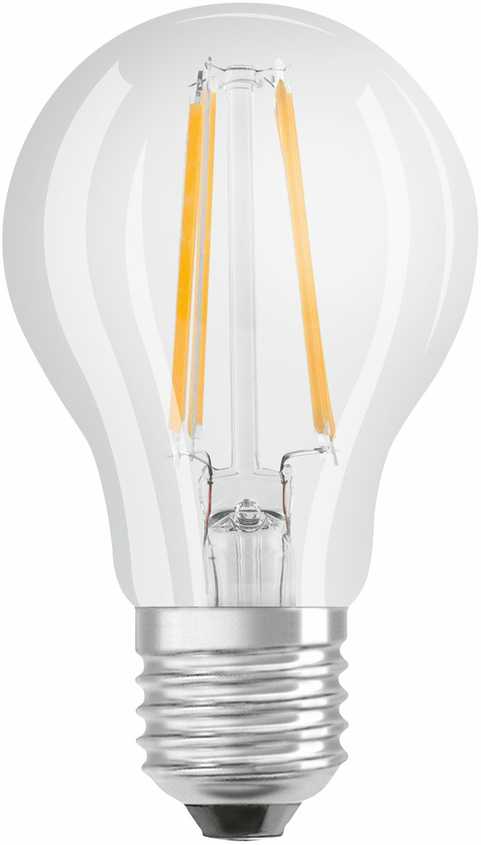 4W LED lemputė LED CLASSIC A GLOWdim 40 CL, E27, 2200…2700K