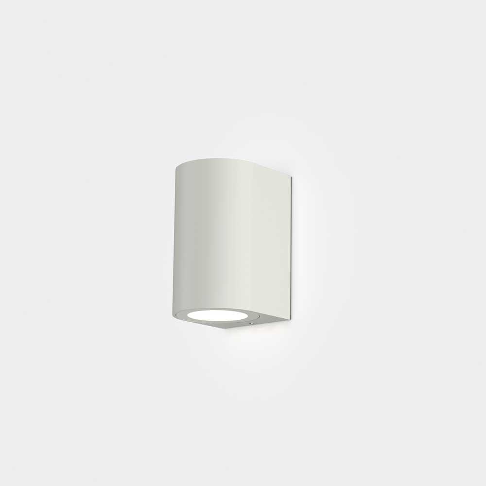 Sieninis šviestuvas 4W LED sieninis fasado šviestuvas NEXO, baltas, 2700/3000K, IP65, A2095070B