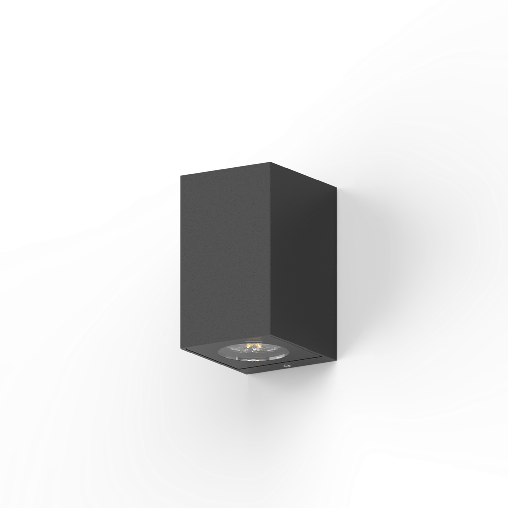 Sieninis šviestuvas 4W LED sieninis fasado šviestuvas OXEN, juodas, 2700/3000K, IP65, A2094070N