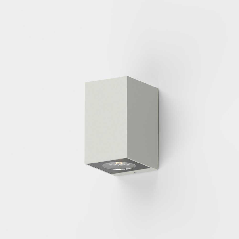 Sieninis šviestuvas 4W LED sieninis fasado šviestuvas OXEN, baltas, 2700/3000K, IP65, A2094070B