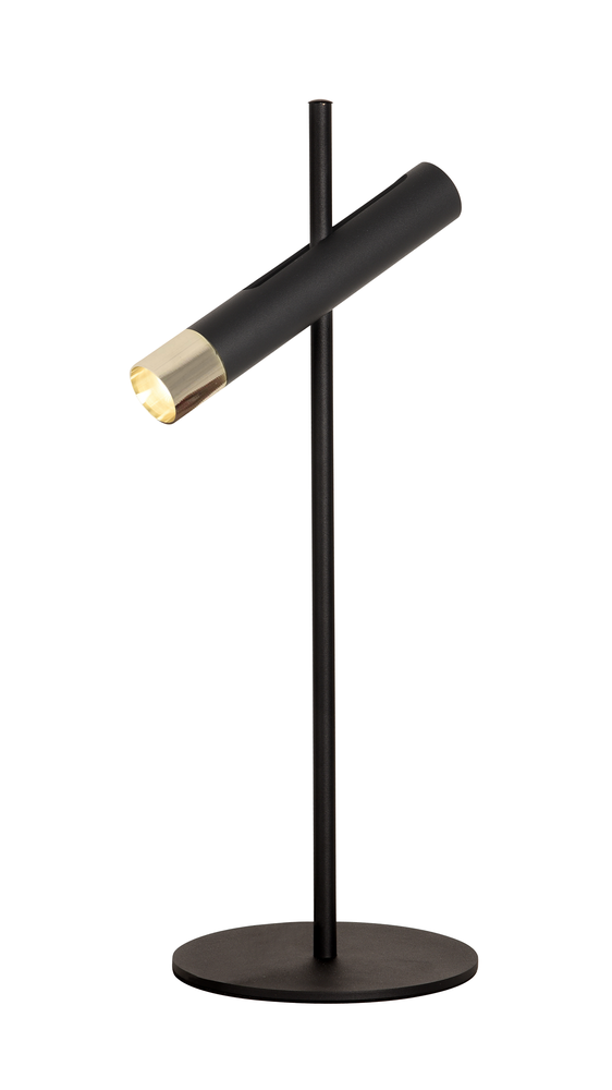 4W LED stalo šviestuvas, aukso/juodos sp., 3000K, 22030