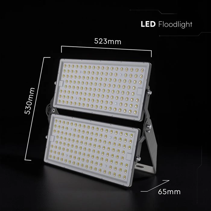 V-tac 500W LED prožektorius, juodas, 6500K, CREE LED chip