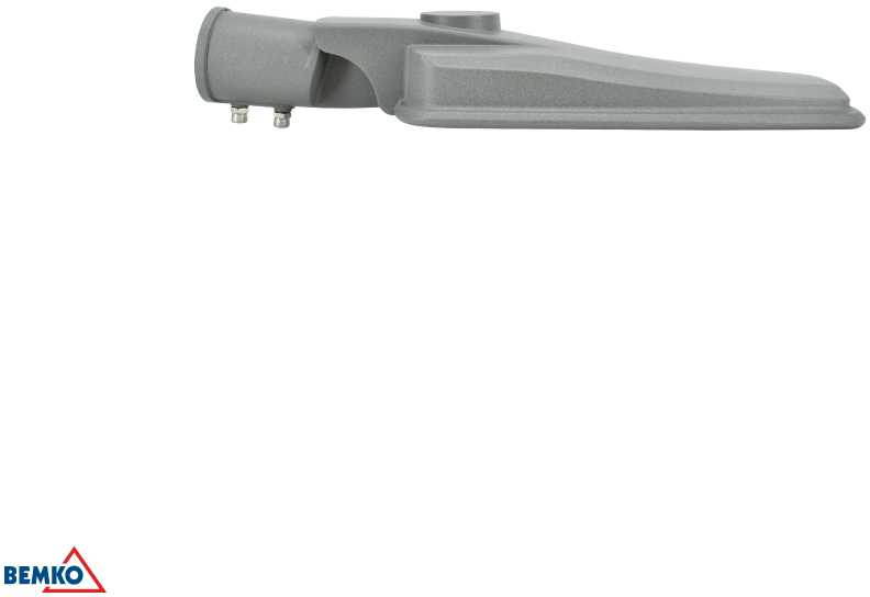 50W LED gatvės šviestuvas JAGER, pilkas, 4000K, IP66, 154°x80°