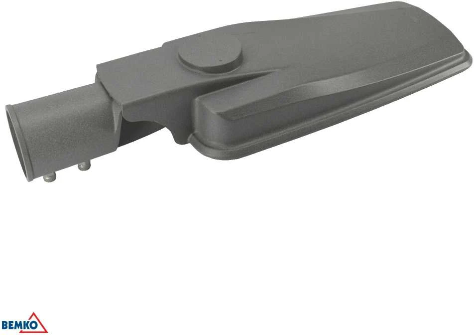 Bemko 50W LED gatvės šviestuvas JAGER, pilkas, 6000K, IP66