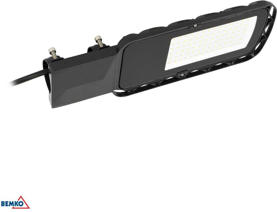 50W LED gatvės šviestuvas LOPER 2, juodai pilkos sp., 4000K, IP65