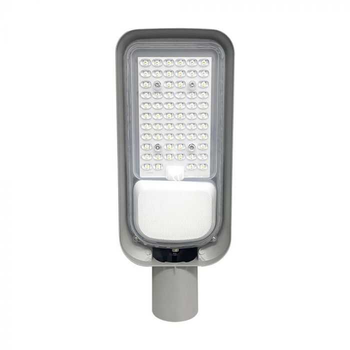 V-tac 50W LED gatvės šviestuvas, pilkas, 6500K
