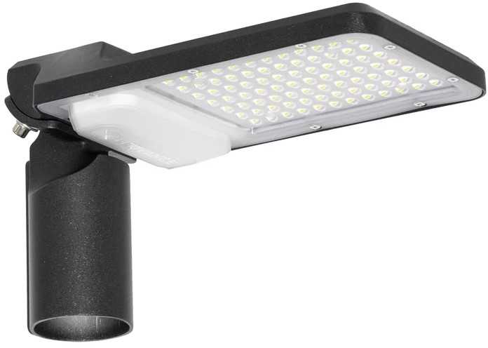 50W LED gatvės šviestuvas URBAN AREA, juodas, 4000K
