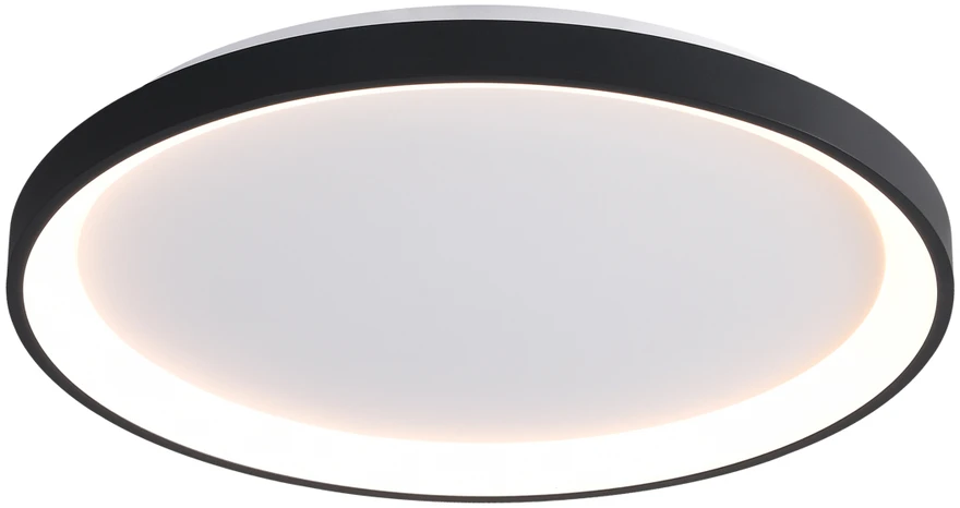 50W LED lubinis šviestuvas RADEN, juodos/baltos sp., 3000/4000/6000K