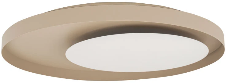 50W LED lubinis šviestuvas, smėlio/baltos sp., 2700/3000/4000K, dimeriuojamas, 2684