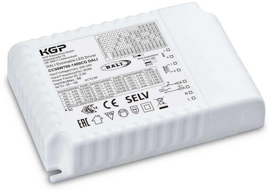 50W LED maitinimo šaltinis, 700-1400mA, dimeriuojamas
