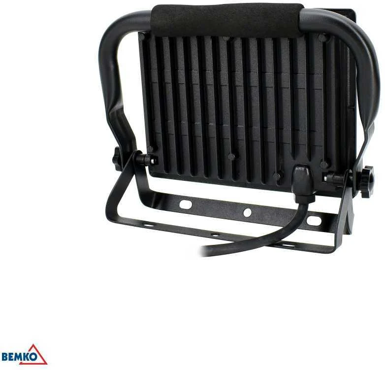 Kafler 50W LED nešiojamas prožektorius KASTEL, juodas, 6500K, IP65, 110°
