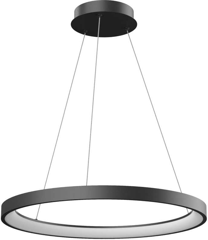 50W LED pakabinamas šviestuvas ICONIC, juodas, 3000/4000K, dimeriuojamas, 01-3913