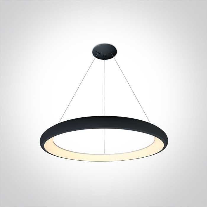 50W LED pakabinamas šviestuvas, juodas, 2700/3000/4000K, dimeriuojamas, 61cm, 62144NB/B/V