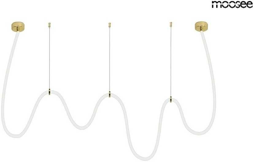 50W LED pakabinamas šviestuvas LASSO 500 SMART, aukso sp., 3000/4000K