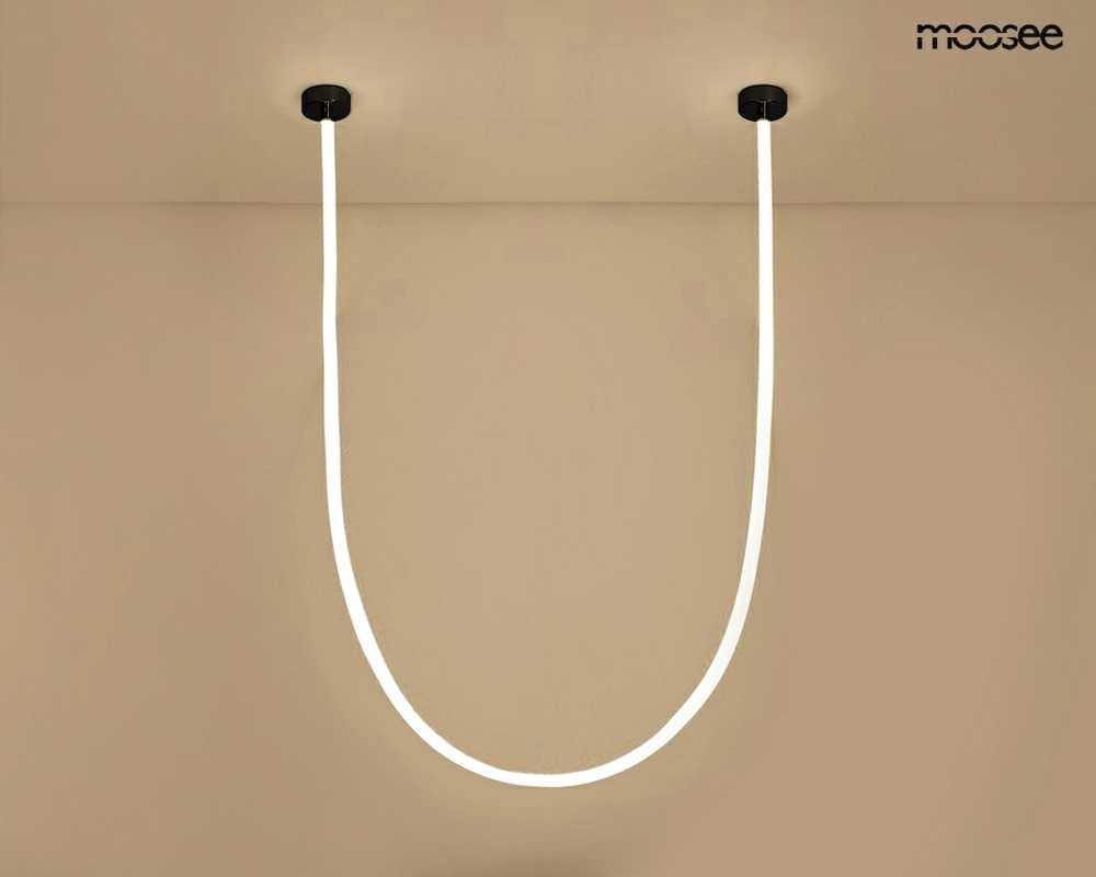 50W LED pakabinamas šviestuvas LASSO 500 SMART, juodas, 3000/4000K