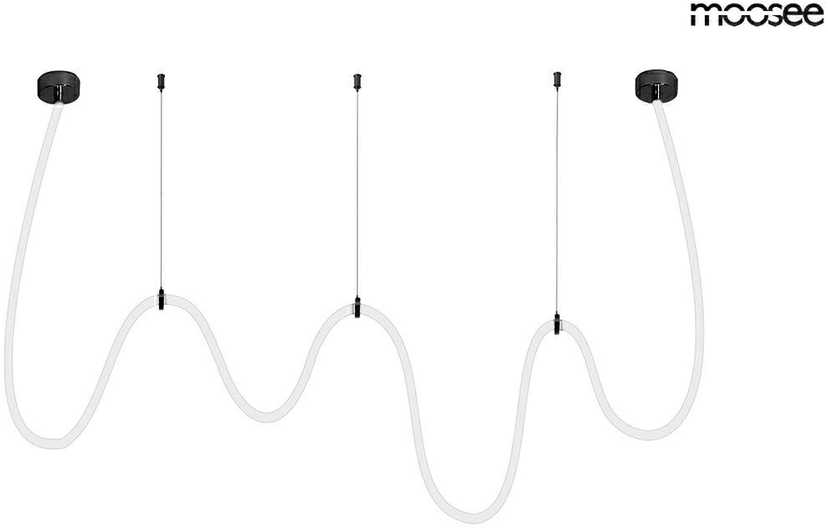 50W LED pakabinamas šviestuvas LASSO 500 SMART, juodas, 3000/4000K
