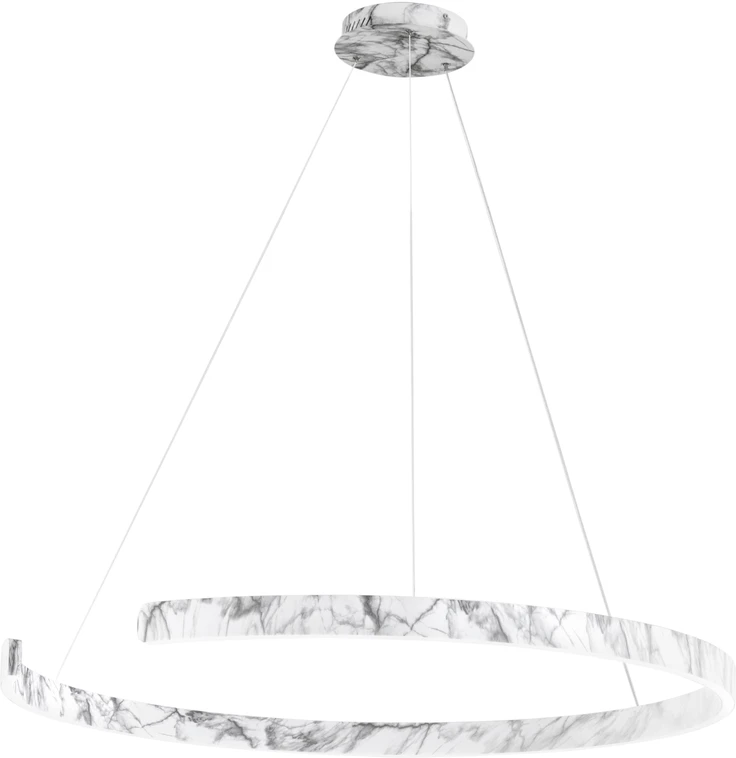 50W LED pakabinamas šviestuvas NAVEL, baltas, CCT