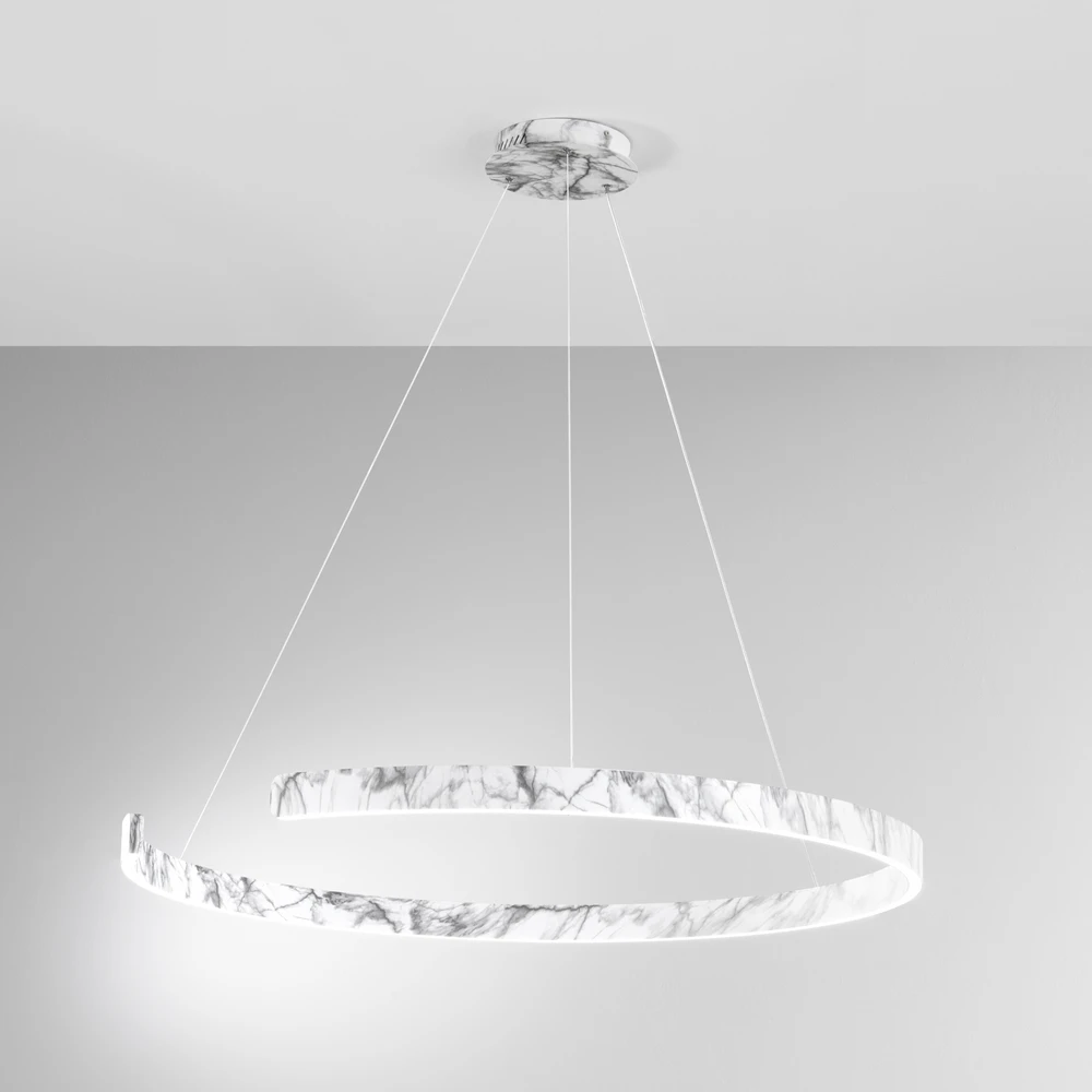 50W LED pakabinamas šviestuvas NAVEL, baltas, CCT