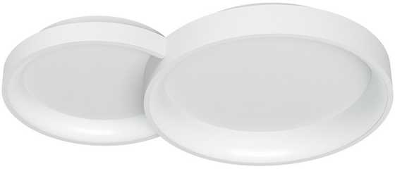 50W LED paviršinis lubinis šviestuvas COMBI, baltas, 3000/4000/6000K, dimeriuojamas