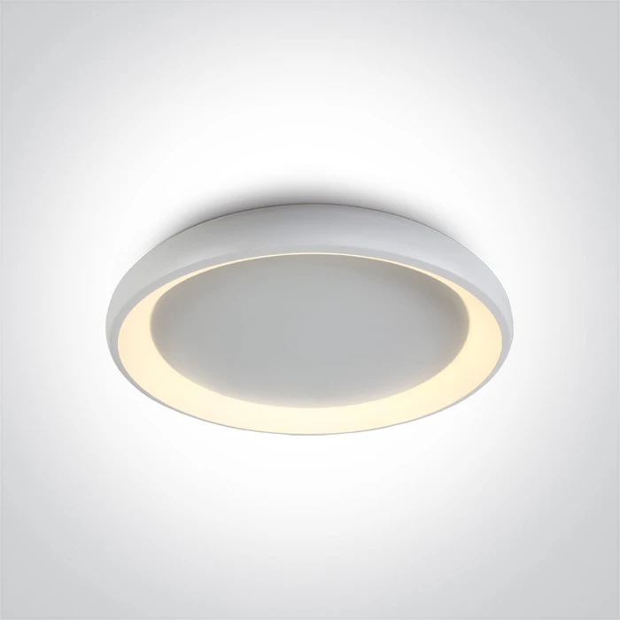 Lubinis šviestuvas 50W LED plafonas, baltas, 2700/3000/4000K, dimeriuojamas, 61cm, 62144N/W/V