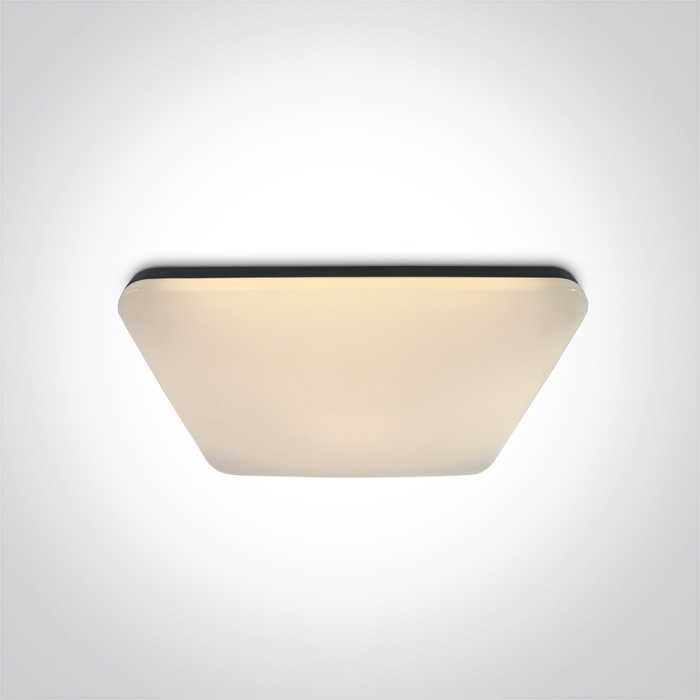 Lubinis šviestuvas 50W LED plafonas, juodas, 3000K, 62146A/B/W