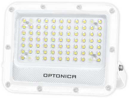 50W LED prožektorius, baltas, 3000K