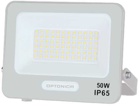 50W LED prožektorius, baltas, 6000K